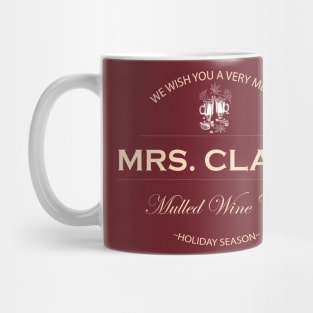 Mrs Claus Mulled Wine Co. Ugly Xmas Sweater design Mug